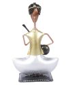 Solid Wood Figurines Set of 4 Solid Wood Figurines Set of 4